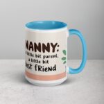 Nanny: A Little Bit Parent, A Little Bit Best Friend Mug - Image 18