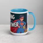 Teaching Is My Superpower Woman Coffee Mug & Tea Cup - Image 18