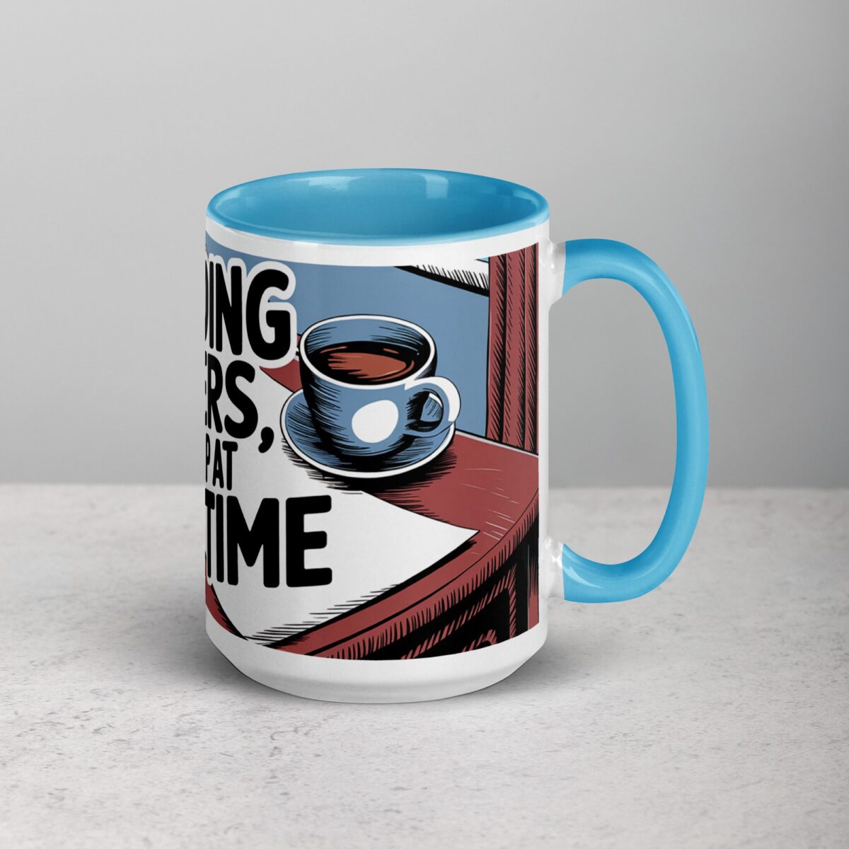 Grading Papers, One Sip at a Time Coffee Mug - Image 18