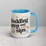 Wedding Prep and Sips Bridesmaid Mug - Image 18