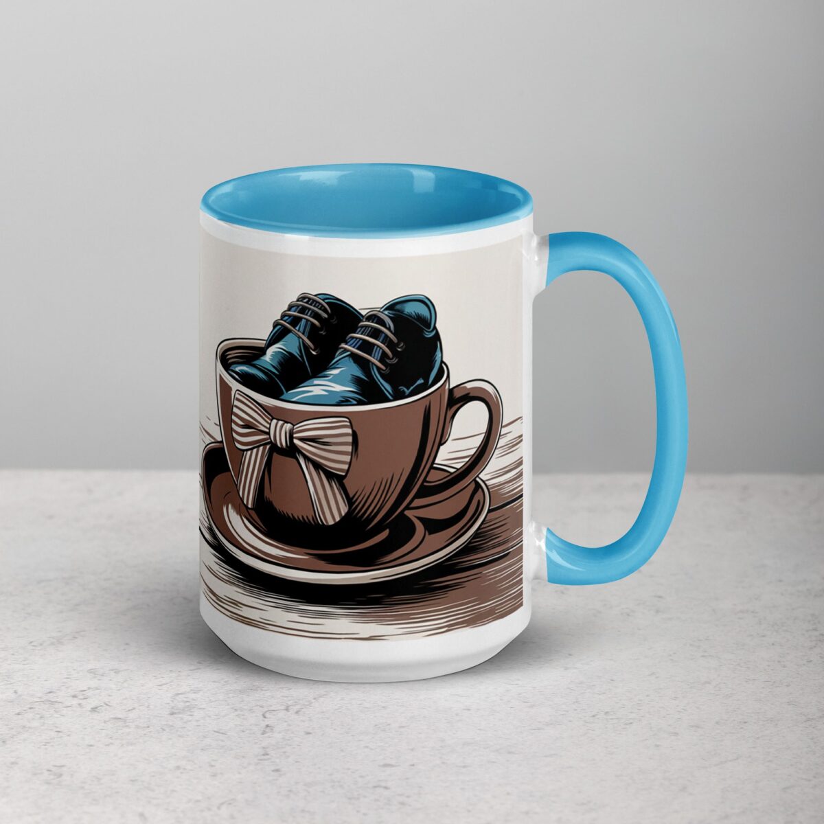 Walked Her Down the Aisle, Walking with Coffee Now Mug - Image 18