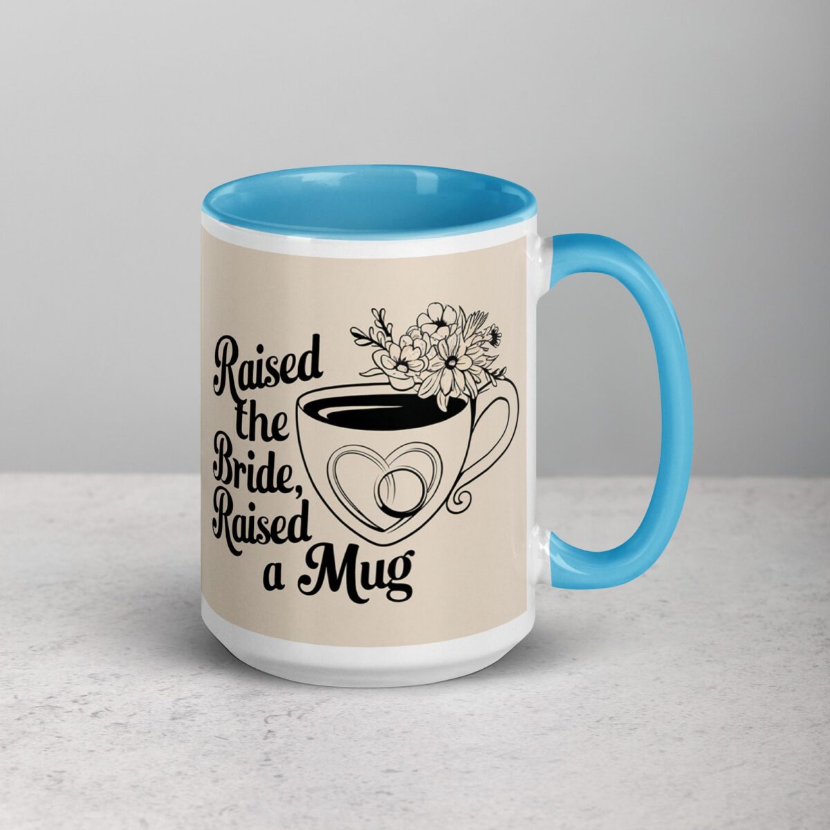 Raised the Bride, Raised a Mug Father of Bride Mug - Image 18