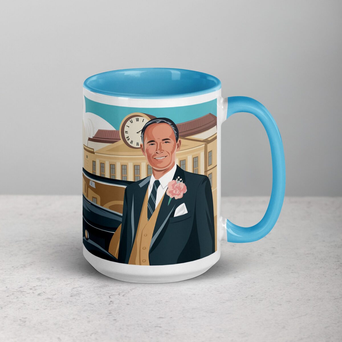 Father of the Bride Retro Coffee Mug & Tea Cup - Image 18