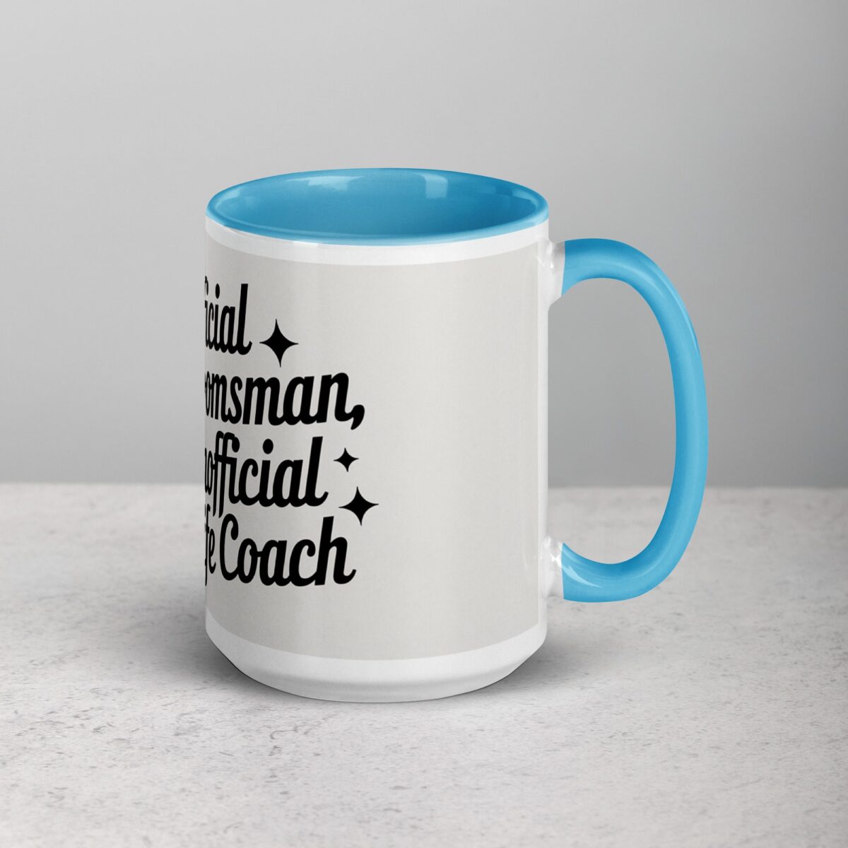 Official Groomsman, Unofficial Life Coach Coffee Mug - Image 18