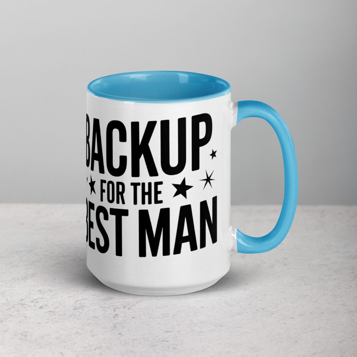 Backup for the Best Man Groomsman Mug - Image 18