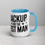 Backup for the Best Man Groomsman Mug - Image 18