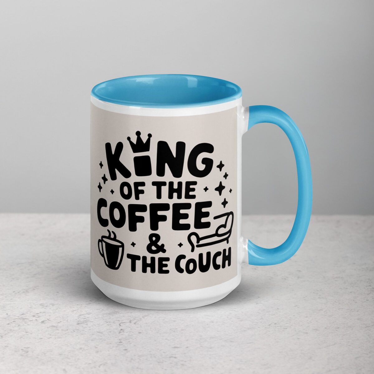 King of the Coffee & the Couch Husband Mug - Image 18