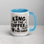 King of the Coffee & the Couch Husband Mug - Image 18