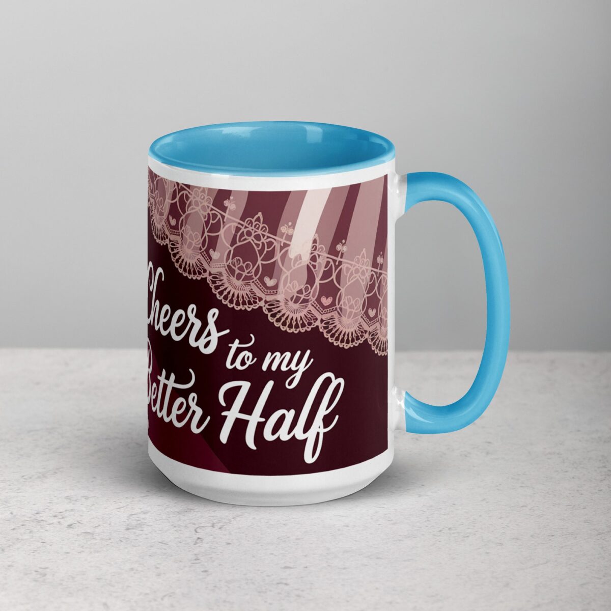 Cheers to My Better Half Husband Coffee Mug - Image 18