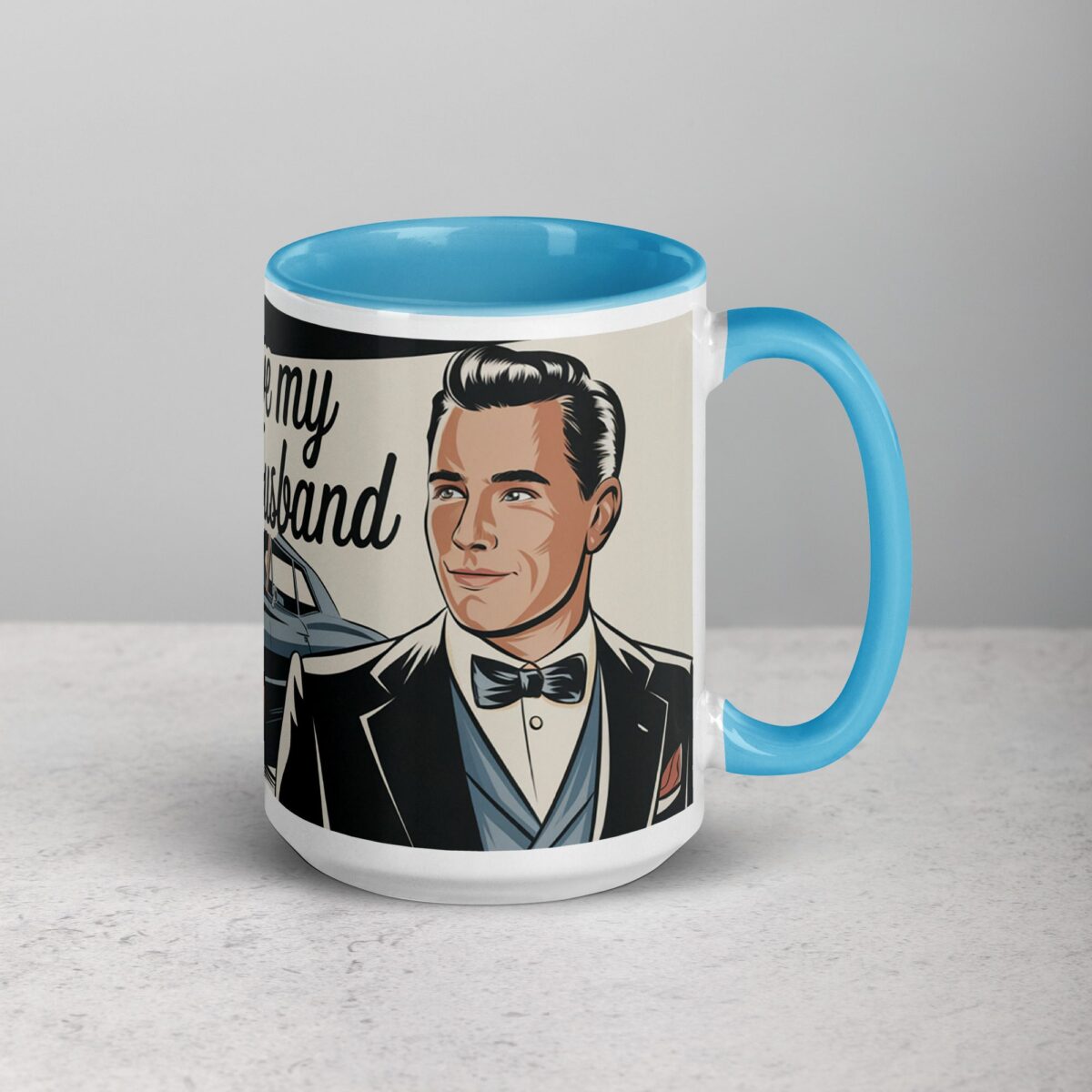 I Love My Husband Retro Coffee Mug & Tea Cup - Image 18