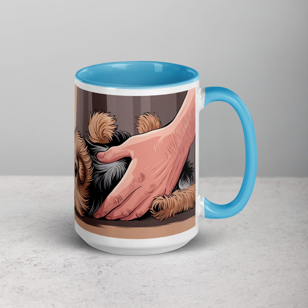 Yorkie Dad: Master of Treats and Belly Rubs Coffee Mug - Image 18