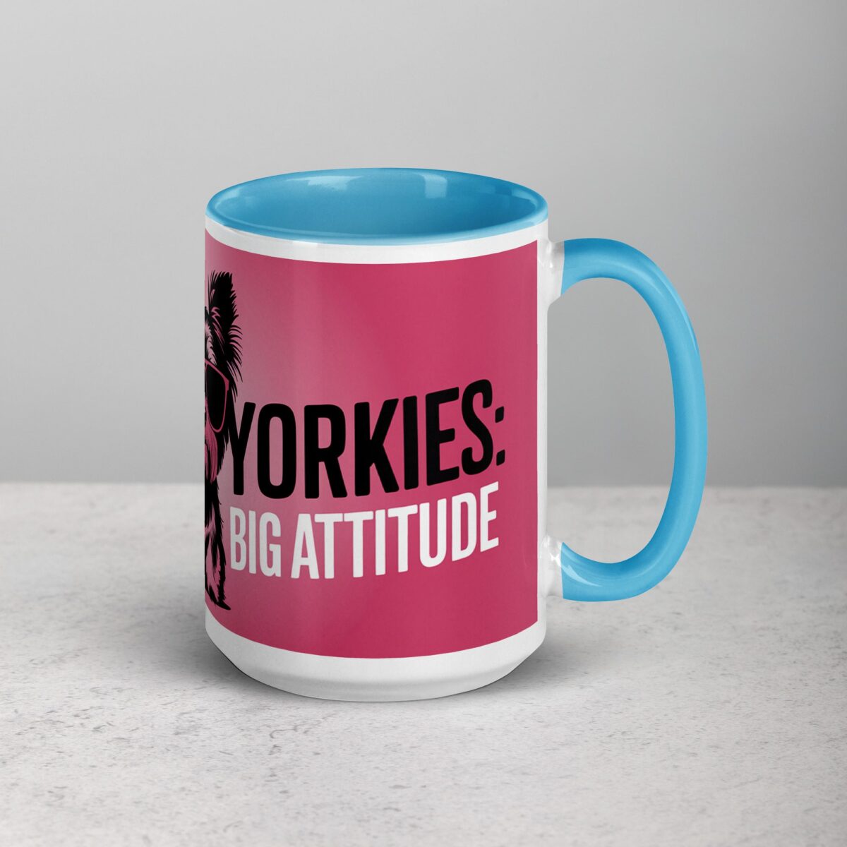 Yorkies: Small Dog, Big Attitude Coffee Mug - Image 18