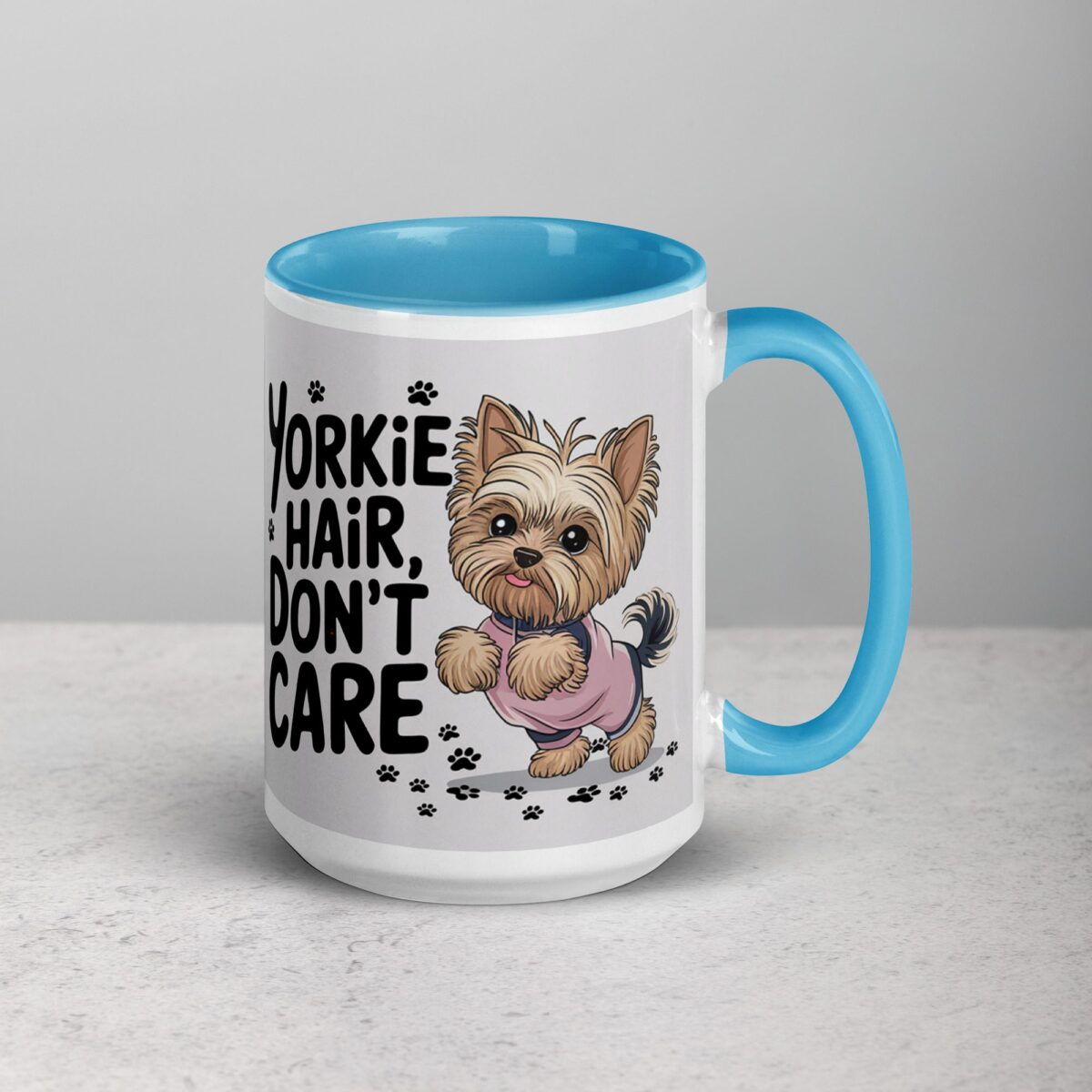 Yorkie Hair, Don’t Care Coffee Mug - Image 18