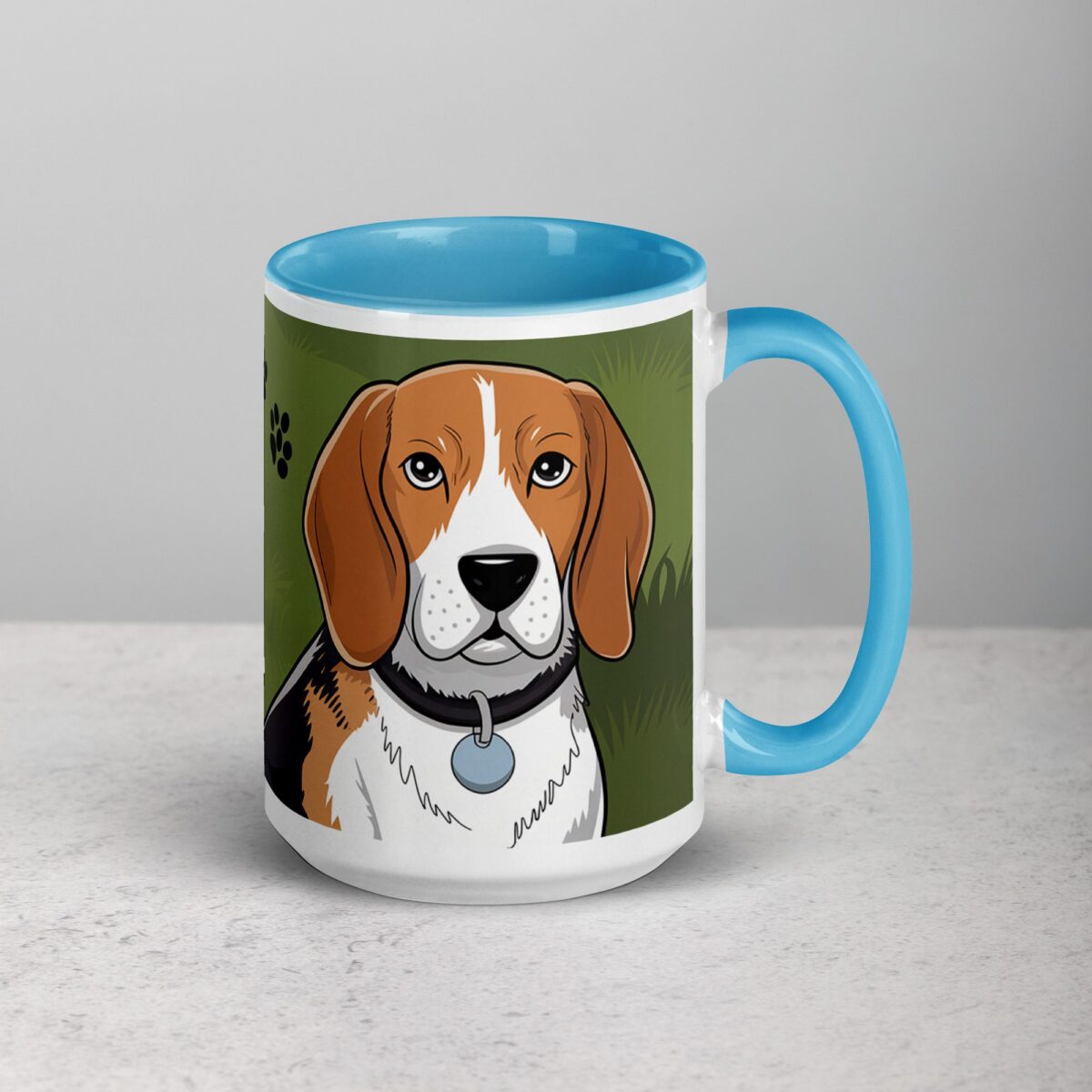 Warning: Beagle on Patrol Coffee Mug - Image 18