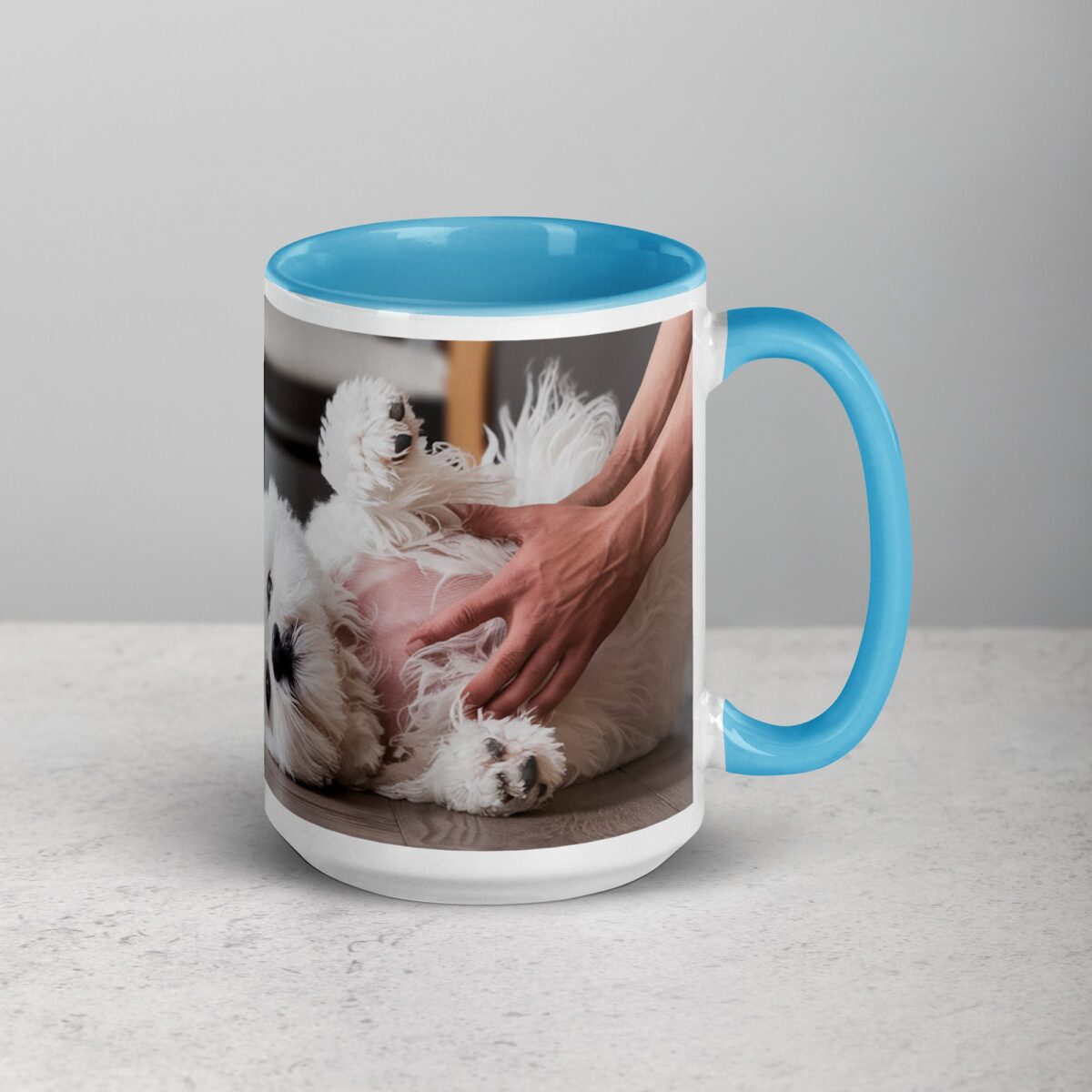 Bichon Dad: Chief Belly Rub Giver Coffee Mug - Image 18