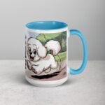 Warning: Fluff Ball on the Loose Coffee Mug - Image 18