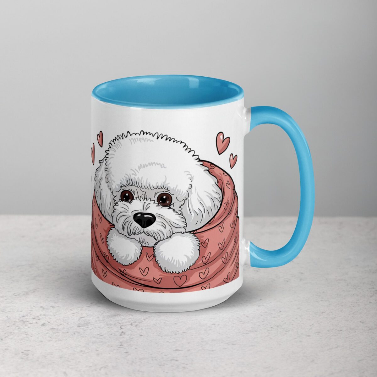 Happiness Is a Warm Bichon Coffee Mug & Tea Cup - Image 18