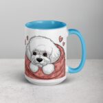 Happiness Is a Warm Bichon Coffee Mug & Tea Cup - Image 18