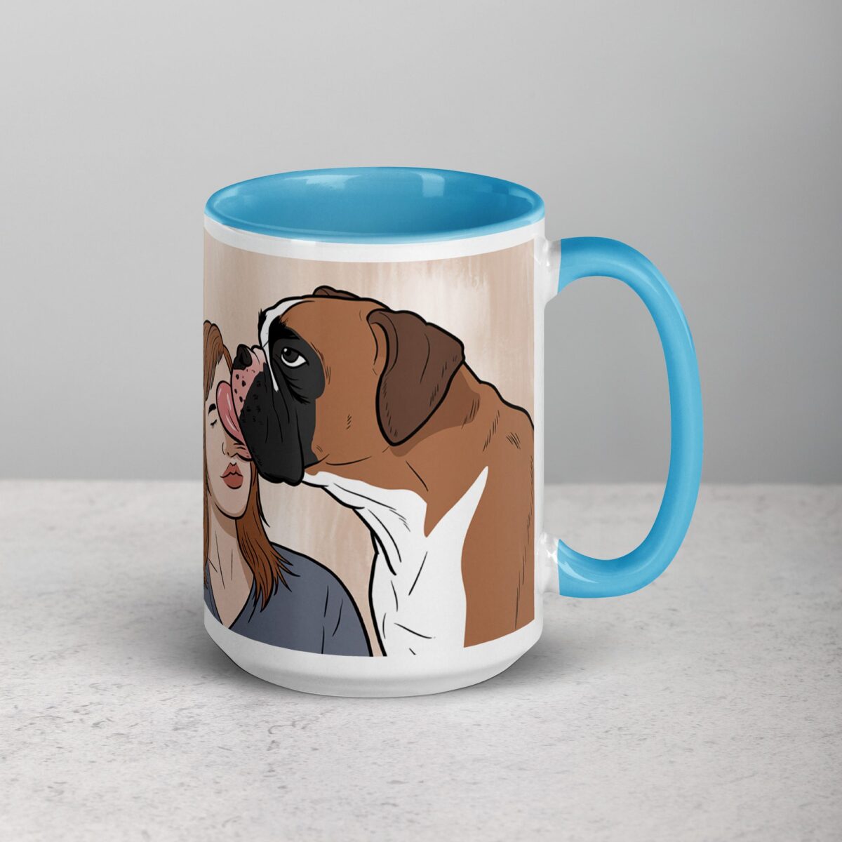 Fueled by Coffee and Boxer Kisses Mug - Image 18