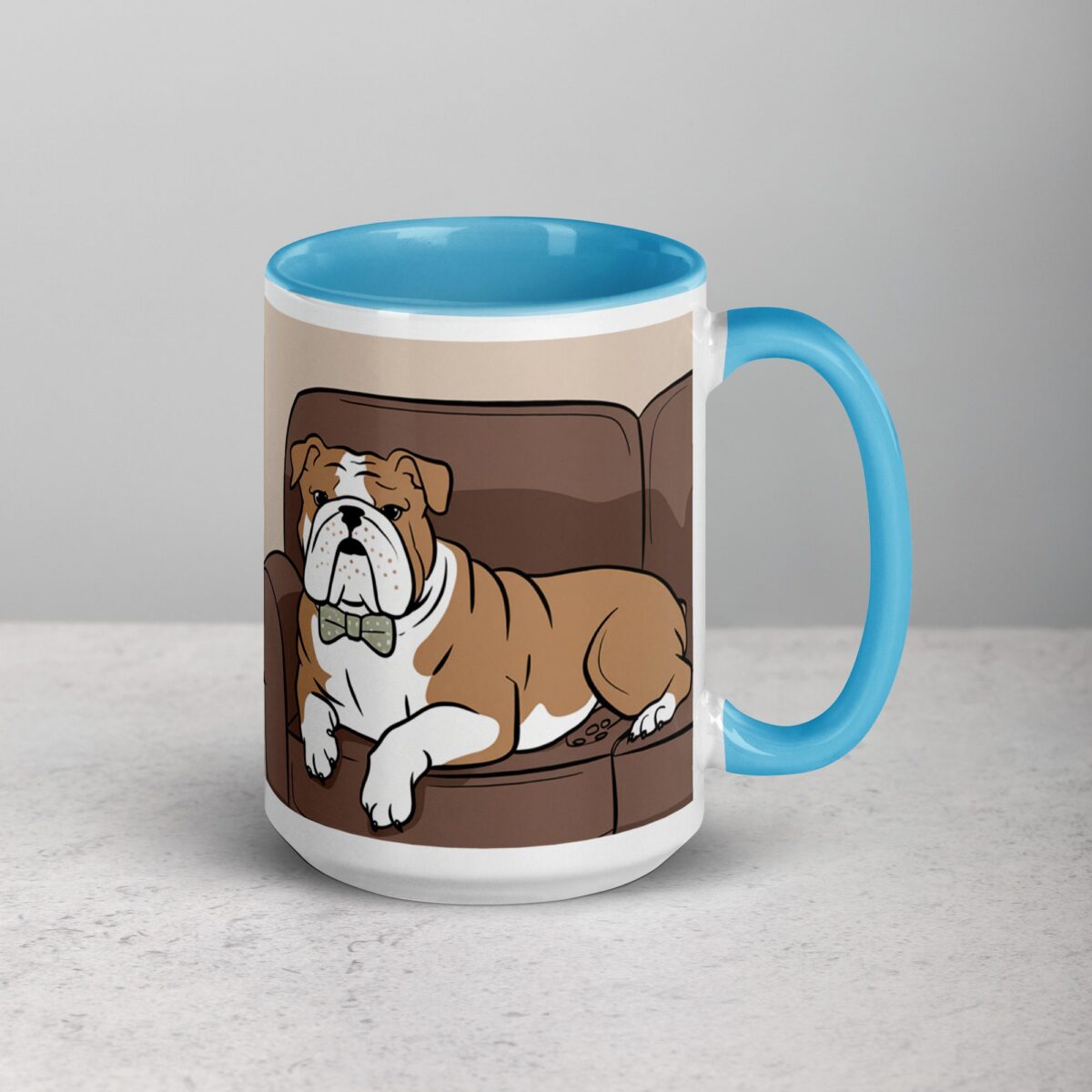 My Bulldog Is My Therapist Coffee Mug & Tea Cup - Image 18
