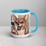 Warning: Fierce Chihuahua on Duty Coffee Mug - Image 18