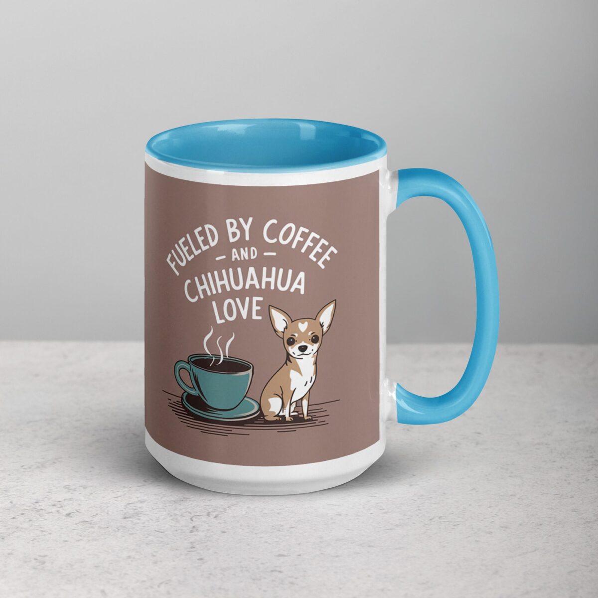 Fueled by Coffee and Chihuahua Love Mug - Image 18