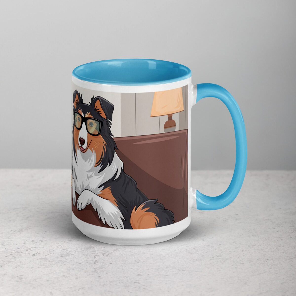 My Collie Is My Therapist Coffee Mug - Image 18
