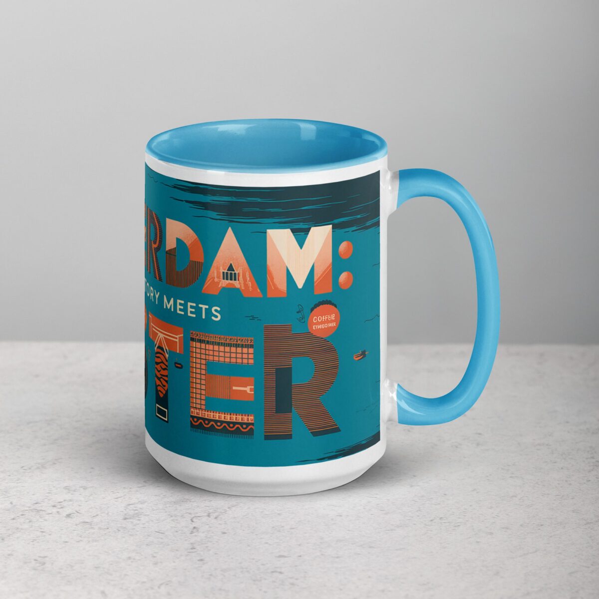 Amsterdam: Where History Meets Hipster Coffee Mug - Image 18