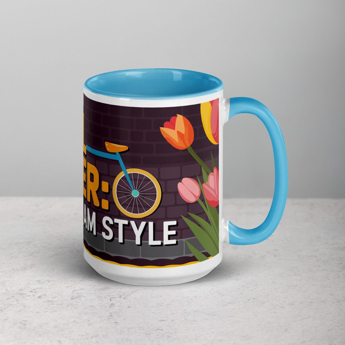 Pedal Power: Amsterdam Style Coffee Mug - Image 18