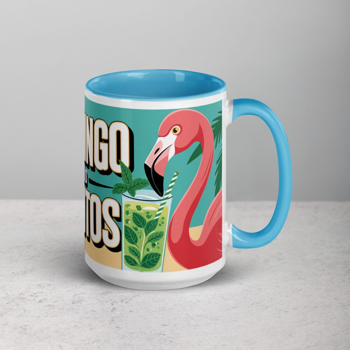 Flamingos and Mojitos Coffee Mug - Image 18
