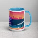 Miami: Where the Ocean Meets the Neon Lights Coffee Mug - Image 18