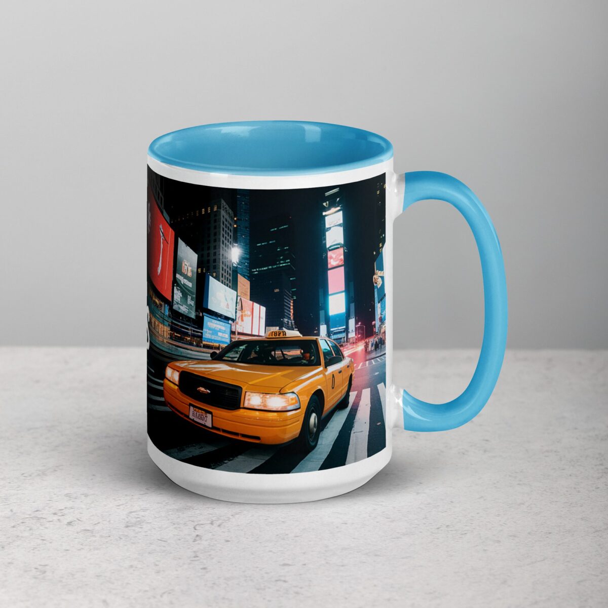 Taxi Rides and City Lights Coffee Mug - Image 18
