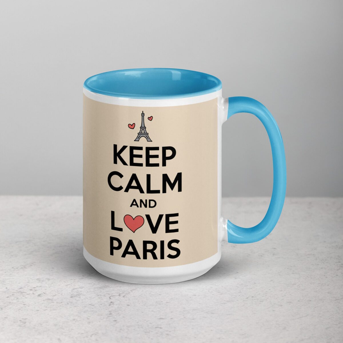 Keep Calm and Love Paris Coffee Mug & Tea Cup - Image 18