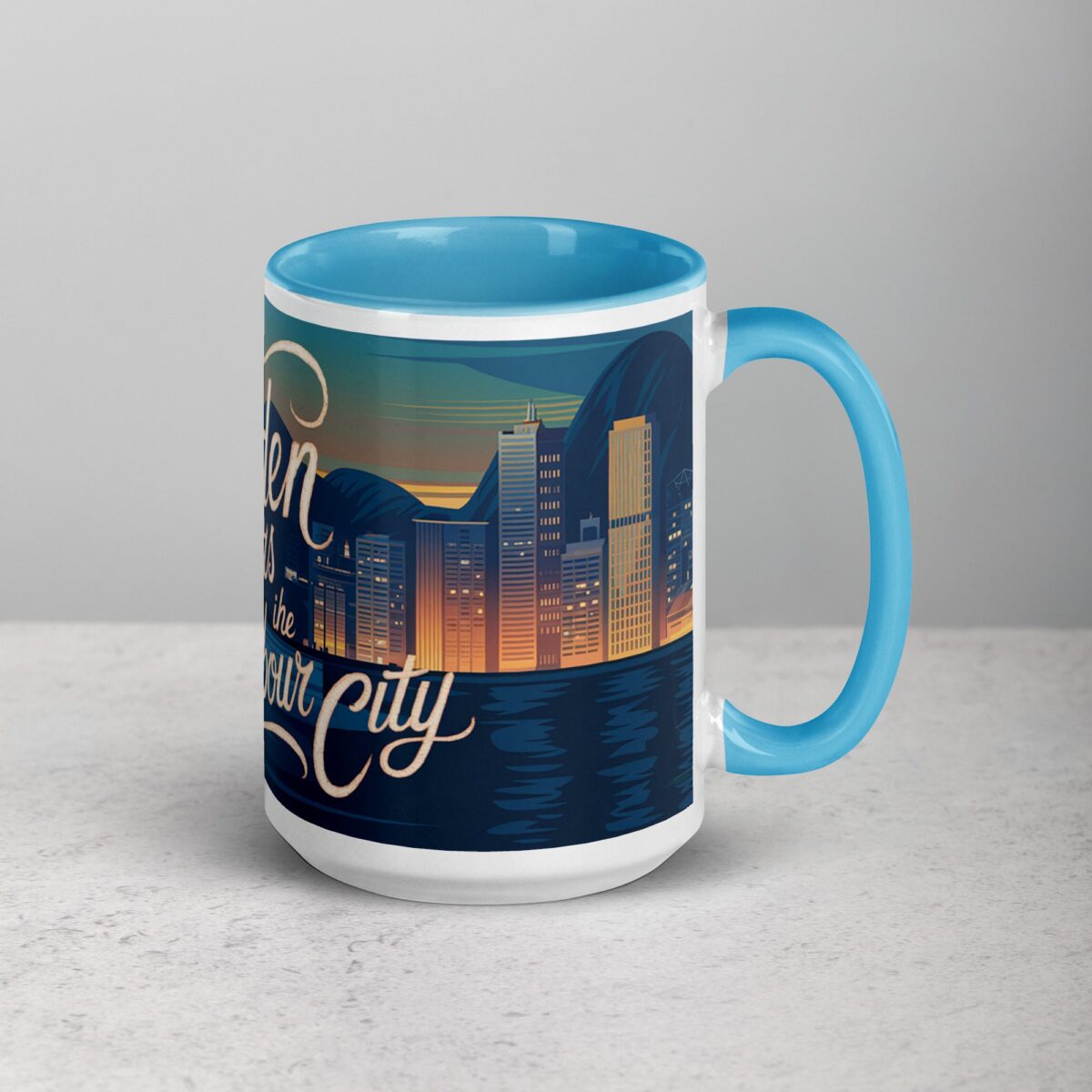 Golden Hours in the Harbour City Coffee Mug - Image 18