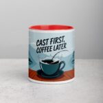 Cast First, Coffee Later Fishing Mug - Image 7