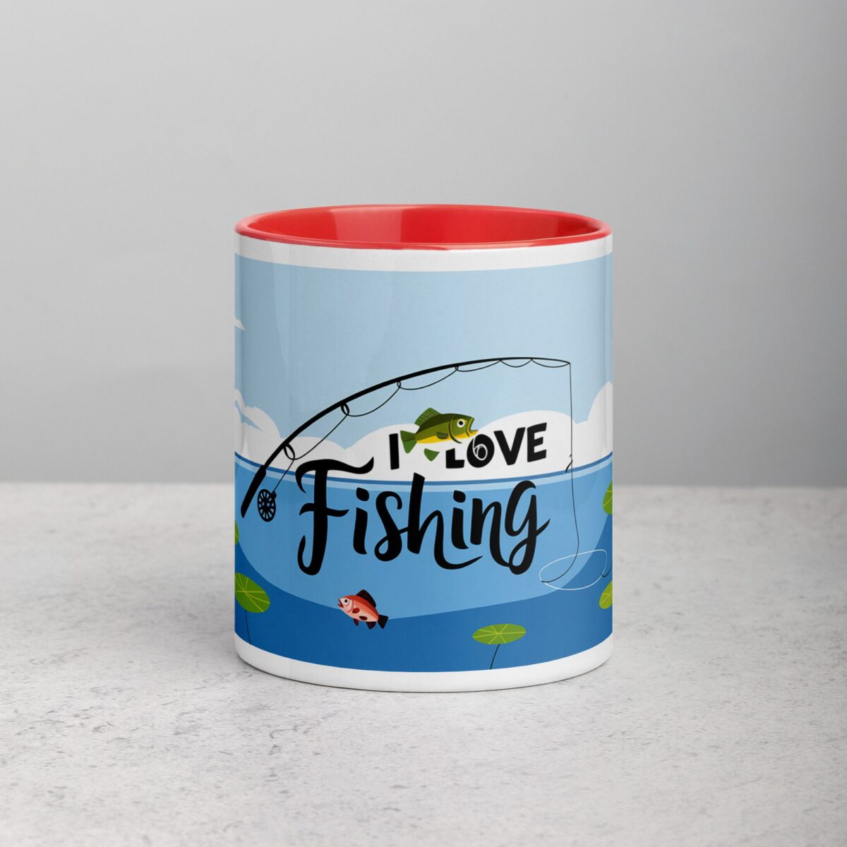 I Love Fishing Elegant Coffee Mug & Tea Cup - Image 7