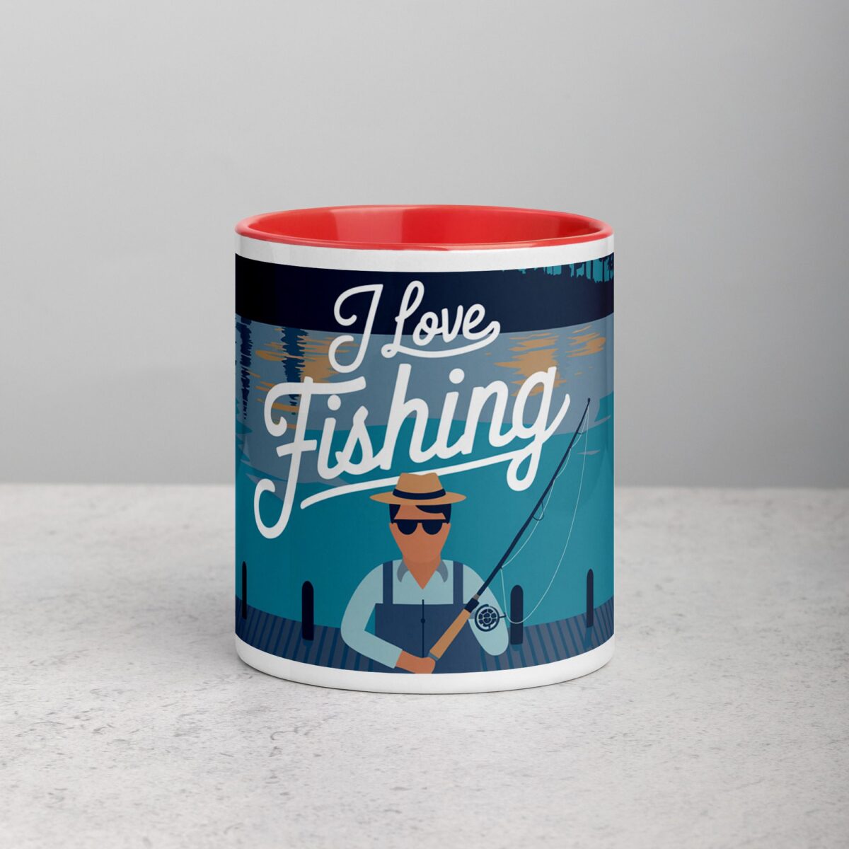I Love Fishing Sophisticated Coffee Mug & Tea Cup - Image 7