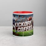 Kickoff, Coffee, Repeat Football Mug - Image 7