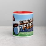 Quarterback Fuel Football Coffee Mug - Image 7