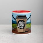 I Like My Coffee Above Par Golf Mug - Image 7