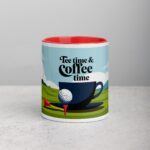 Tee Time & Coffee Time Golf Mug - Image 7
