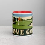 I Love Golf Retro Coffee Mug & Tea Cup - Image 7