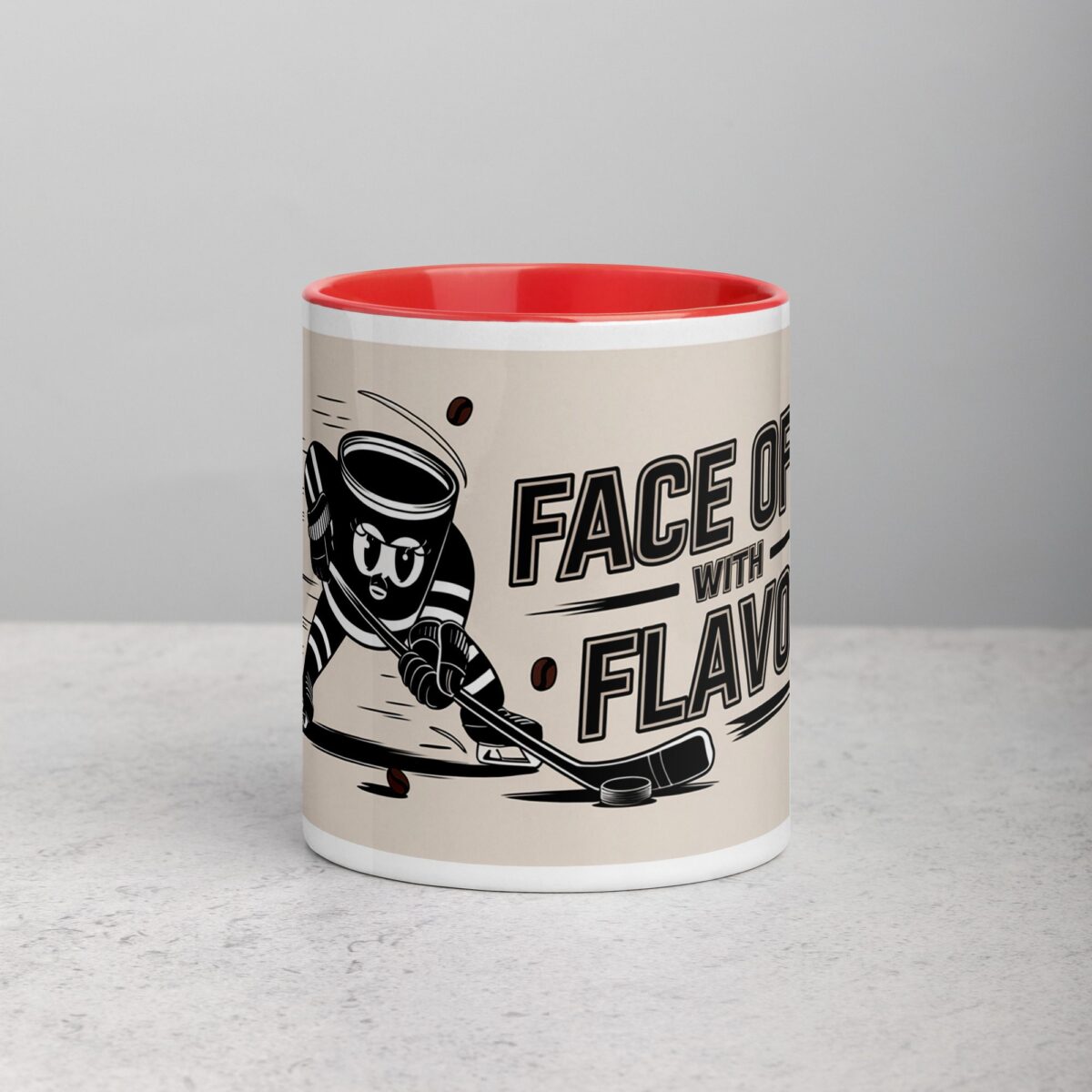 Face Off with Flavor Hockey Coffee Mug - Image 7