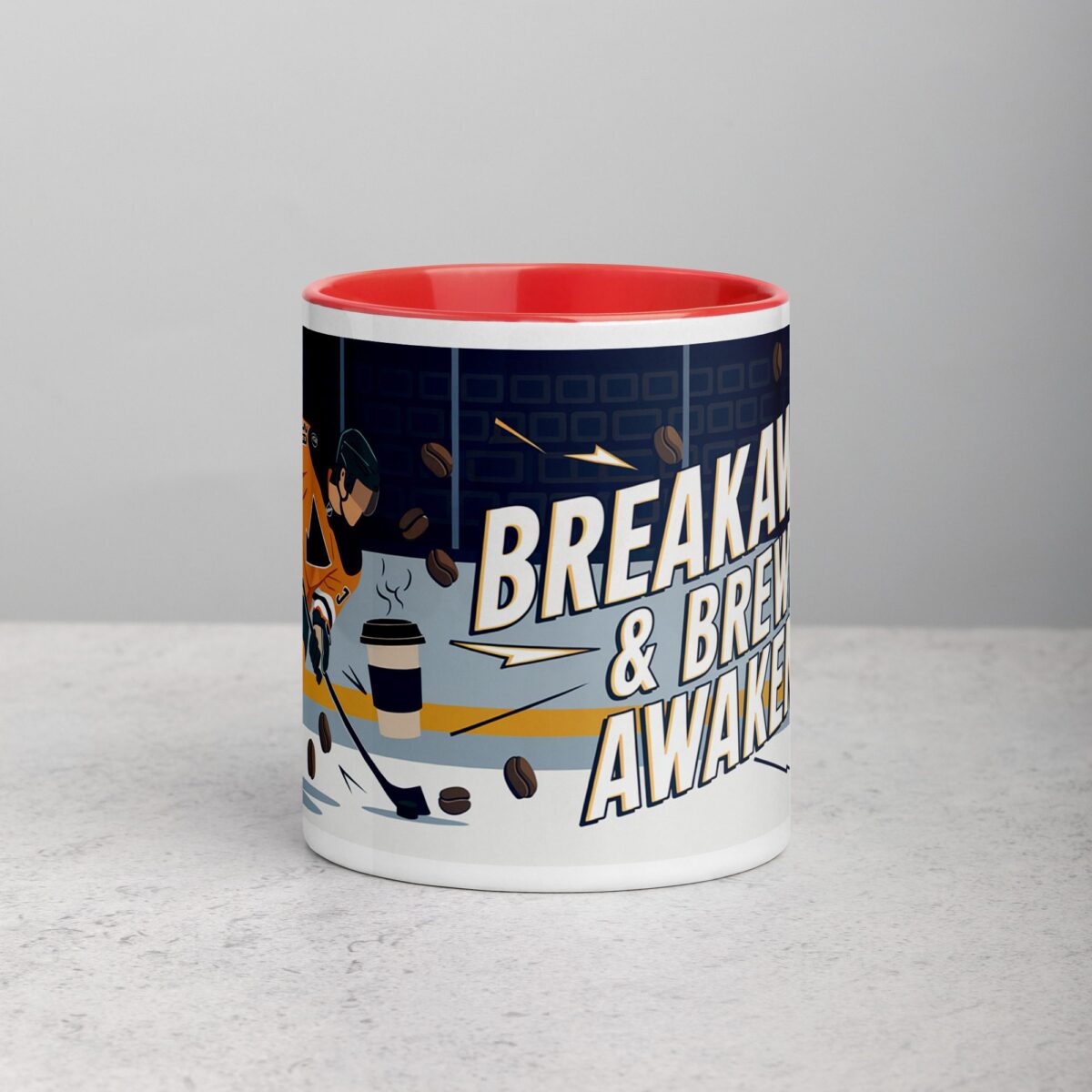 Breakaways & Brewed Awakenings Hockey Mug - Image 7