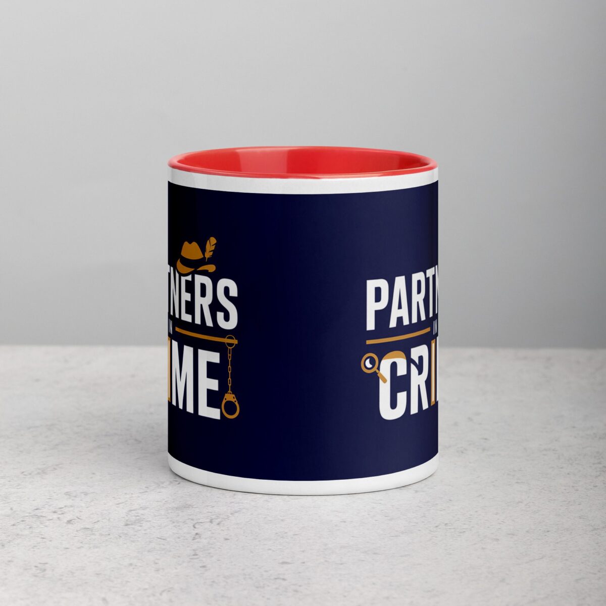 Partners in Crime Coffee Mug & Tea Cup - Image 7