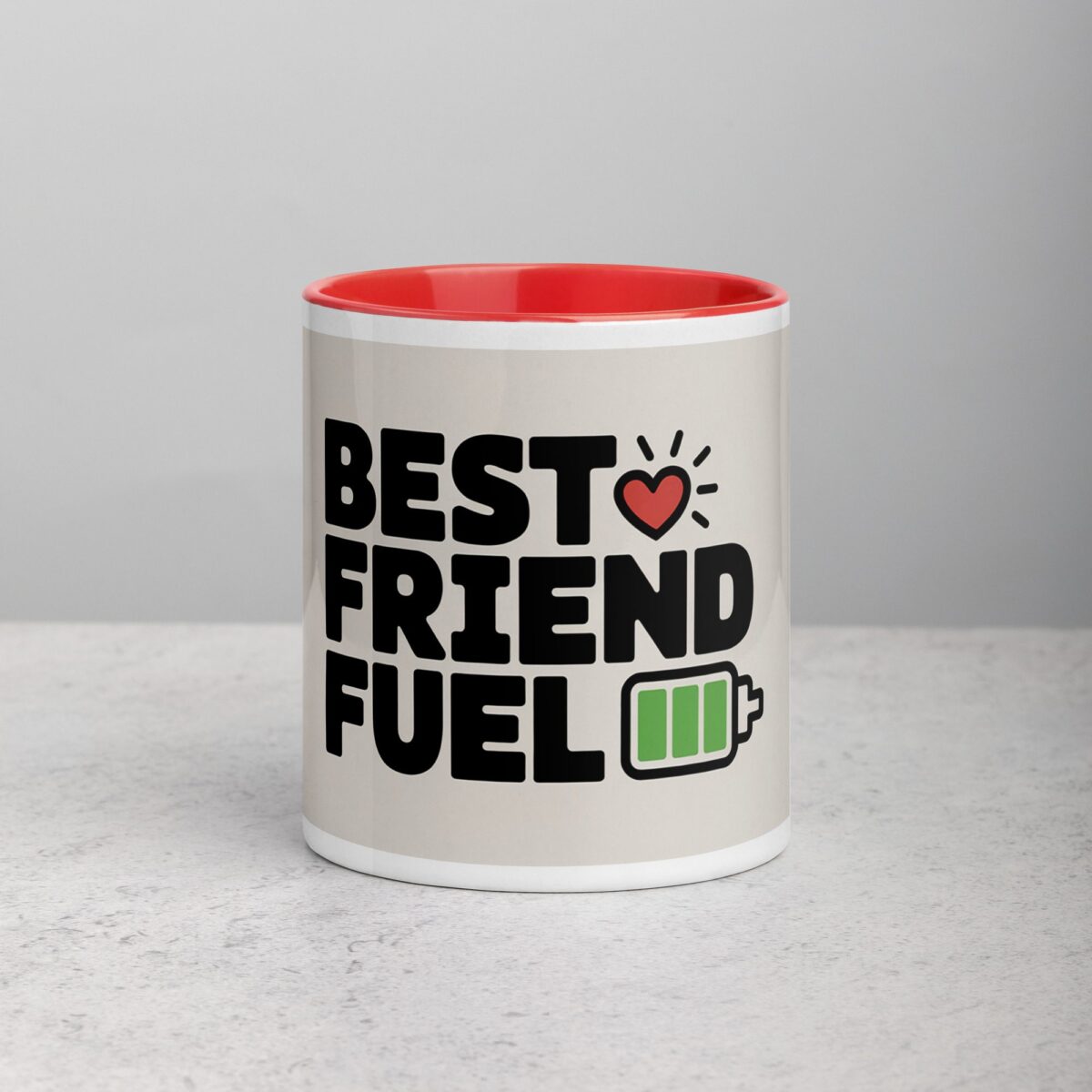 Best Friend Fuel Coffee Mug & Tea Cup - Image 7