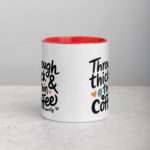 Through Thick & Thin (Mostly Coffee) Friend Mug - Image 7