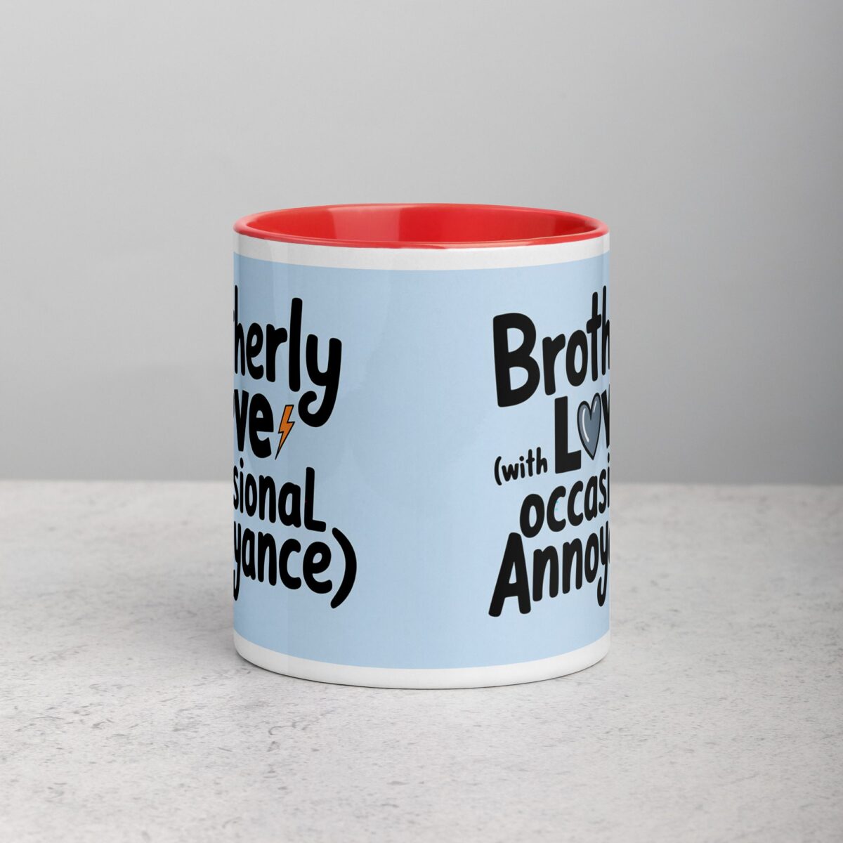 Brotherly Love (With Occasional Annoyance) Coffee Mug - Image 7