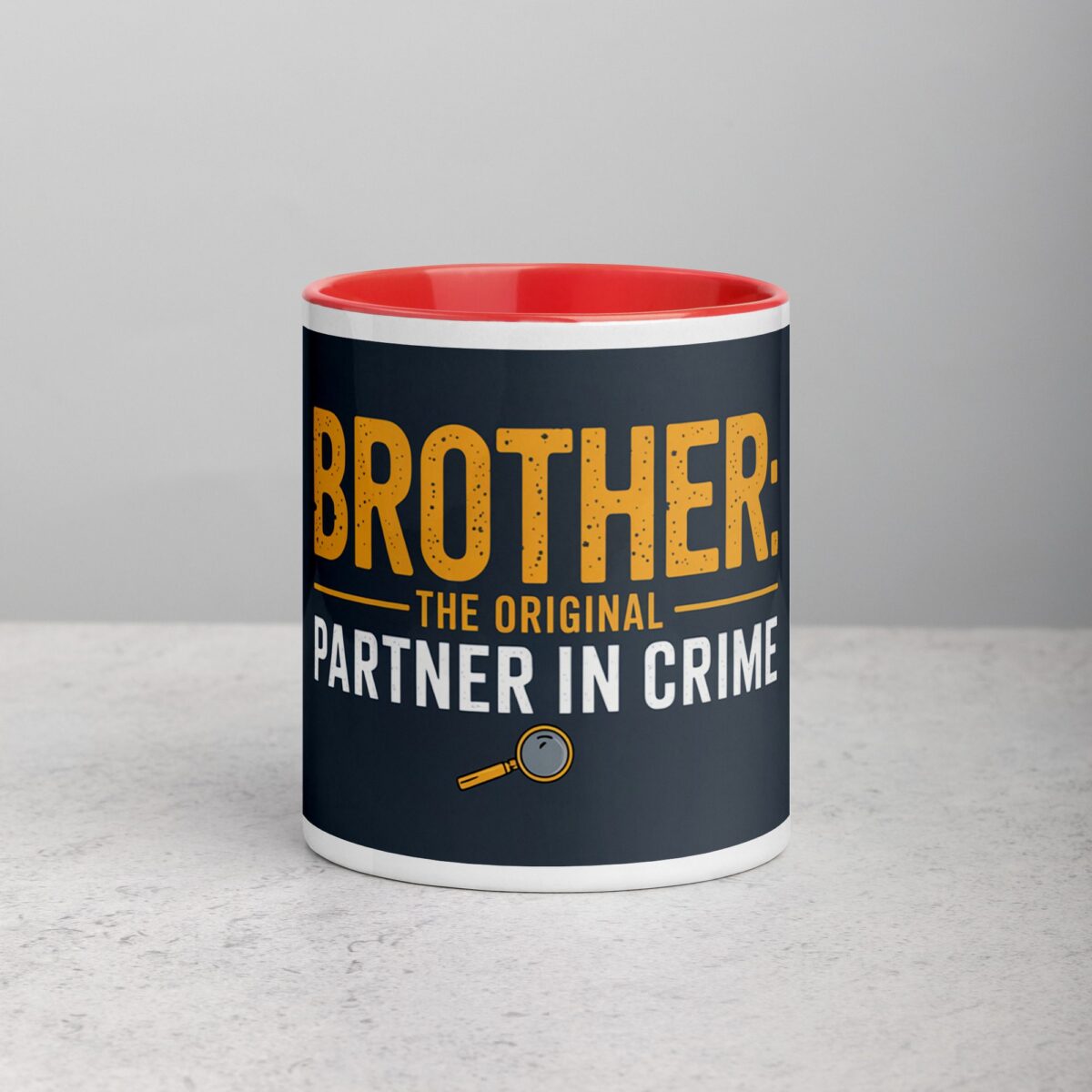 Brother: The Original Partner in Crime Coffee Mug - Image 7