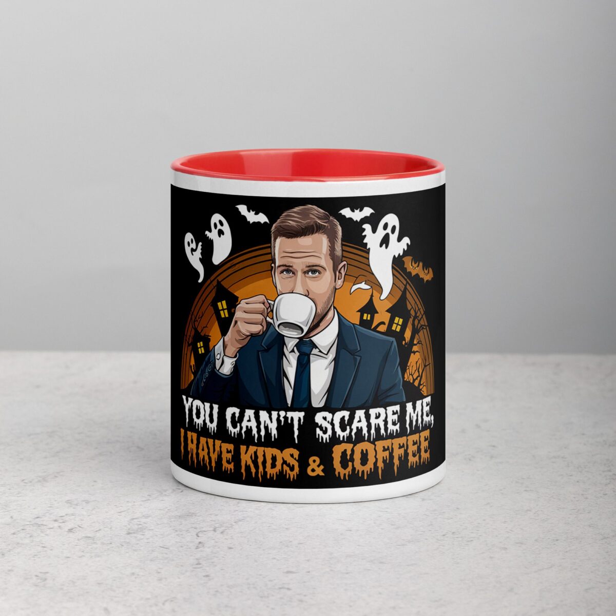 You Can't Scare Me, I Have Kids & Coffee Dad Mug - Image 7